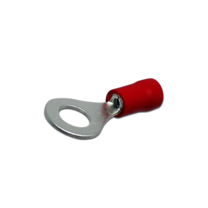 116 TERMINAL SEMI-AISLADO TIPO OJAL ROJO 22-16AWG