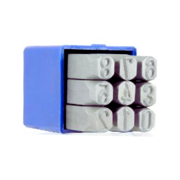 NUMEROS DE GOLPE 6MM LOUIS DELIUS GERMANY