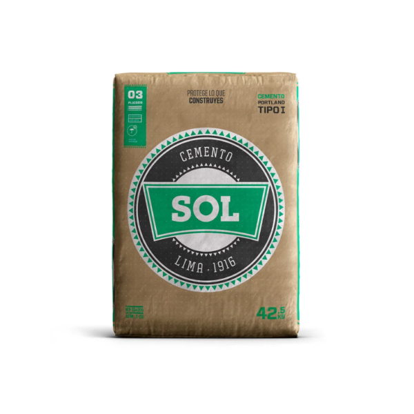 CEMENTO SOL PORTLAND TIPO I 42.5 KG