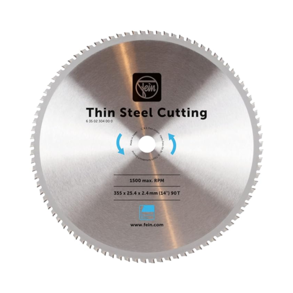 SIERRA CIRCULAR PARA METAL 14″ 355X25.4X2.2MM FEIN