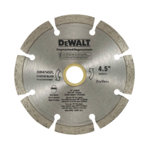 DISCO DIAMANTADO SEGMENTADO 4 1/2″ DEWALT