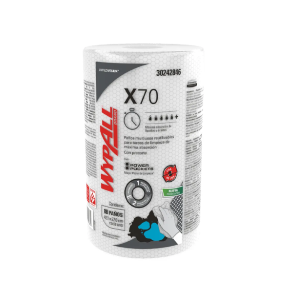 PAÑO WYPALL X70 PLUS
