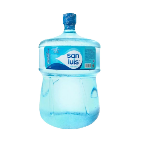 BIDON RETORNABLE DE AGUA MINERAL 20L SAN LUIS