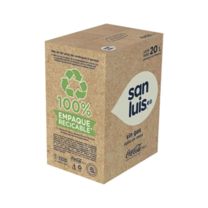 CAJA DE AGUA MINERAL 20L SAN LUIS