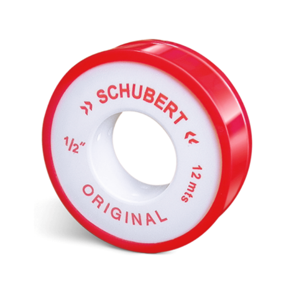 CINTA TEFLON 1/2 ROJO SCHUBERT