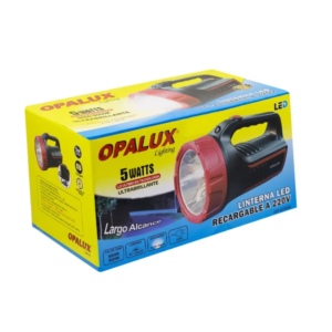 LINTERNA LED RECARGABLE 5W OPALUX