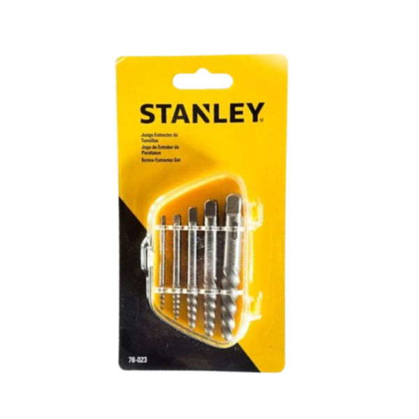JUEGO EXTRACTOR DE TORNILLOS STANLEY