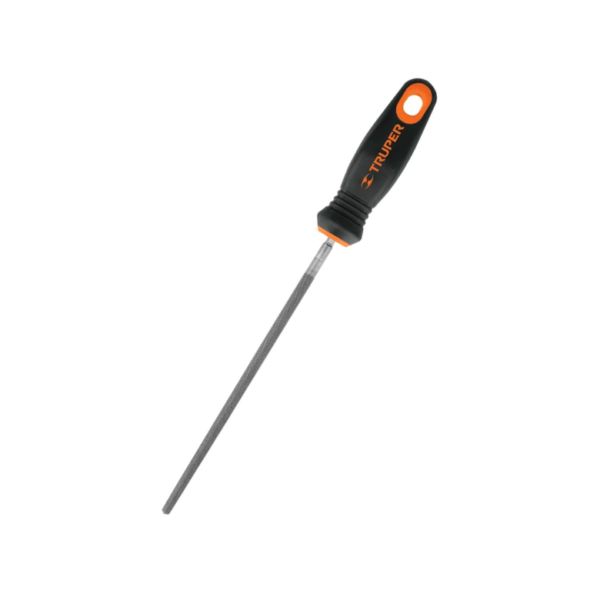 LIMA REDONDA BASTARDA 8″ CON MANGO TRUPER