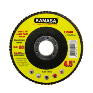 65 DISCO FLAP 4 1/2 * 7/8 GRANO 40 KAMASA