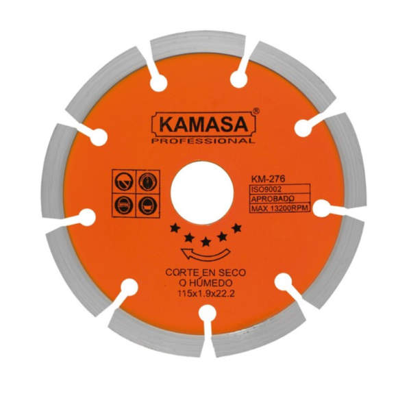 DISCO DIAMANTADO KAMASA 115X1.9X22.2MM