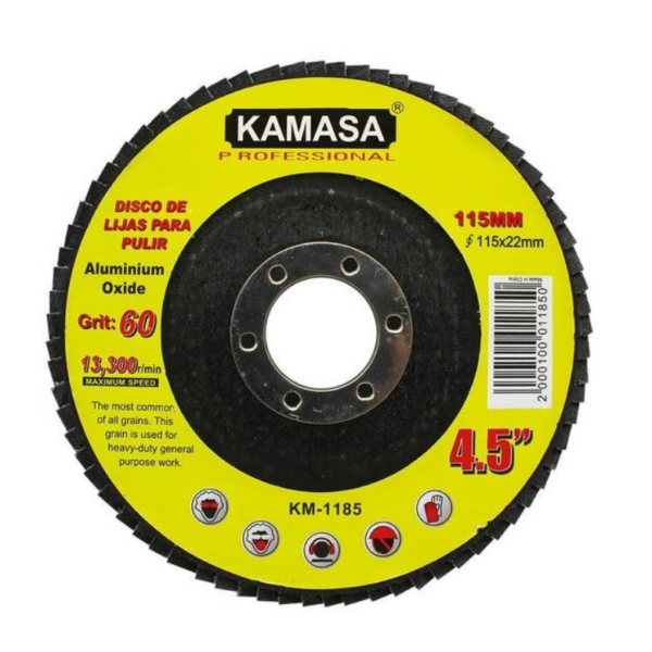 DISCO FLAP 4 1/2 * 7/8 GRANO 60